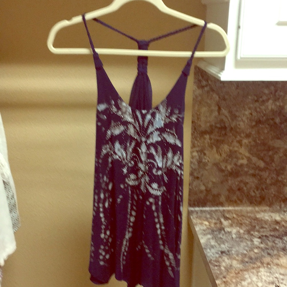 Miss Me Top with Rhinestone Details